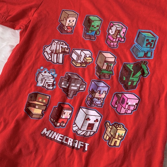 $10, 3/$20, Minecraft T-shirt, Size S - Picture 2 of 3